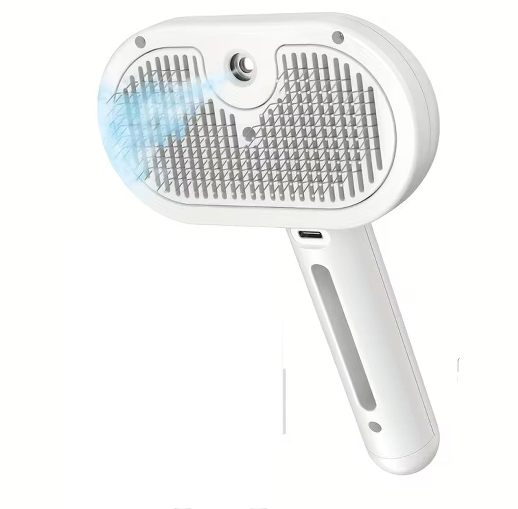 Cepillo de vapor quita pelo para perros y gatos